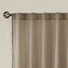 MAYEERTY 2 Pcs Window Panels Solid Crushed Curtain Panel Pair - 4 of 4