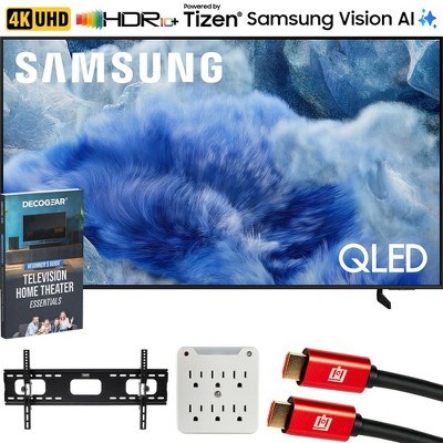 Samsung 65-Inch QLED Q8F 4K Vision AI Smart TV (2025) with Accessories Bundle