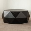 PAGED Vintage Style Coffee Table with Storage Space,Bucket Tea Table,Center Table for Livng Room - 4 of 4
