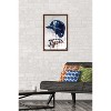 Trends International MLB Detroit Tigers - Drip Helmet 22 Framed Wall Poster Prints - 2 of 4