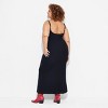 Women's Ribbed Maxi Slip Dress - Wild Fable™ - image 3 of 3