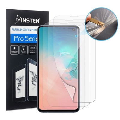 Insten  3-Piece TPU Clear Plastic LCD Screen Protector Film Cover For Samsung Galaxy S10e