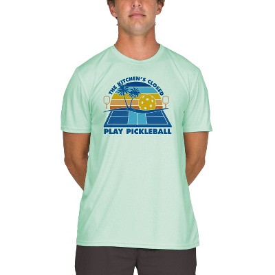 Vapor Apparel Men's Pickleball Kitchen's Closed UPF 50+ T-Shirt for Sports and Outdoor Lifestyle