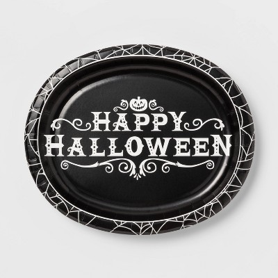 10ct Happy Halloween Disposable Oval Plates - Hyde & EEK! Boutique™