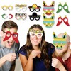 Big Dot of Happiness Let's Fiesta Glasses & Masks - Paper Card Stock Fiesta Photo Booth Props Kit - 10 Count - 2 of 4