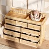 Famapy Solid Pine Wood Diaper Changing Table & Dresser: Removable Station,Drawer Storage, All-in-One Nursery Essential for Parents - 3 of 4