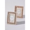 Shiraleah Portofino Woven 5x7 Picture Frame, Natural - 2 of 3