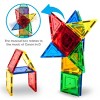 PICASSO-TILES 20 PC Rotating Music Box Windmill Magnetic Tiles, Building Blocks, STEM Toys for Kids 3+ - 4 of 4