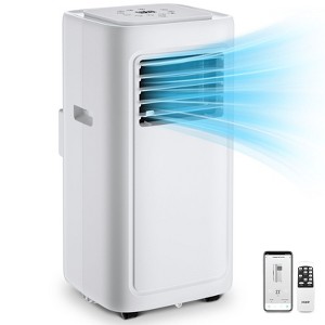 8000 BTU Air Conditioner with Dehumidifier & Fan,4-in-1 Portable AC Unit Cooling,320 Sq.Ft,24H Timer & APP Control, Sleep model,Install Kit Included - 1 of 4