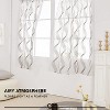 Deconovo Sheer Embroidered Wave Curtain Panel Pairs(2 Panel) - 4 of 4