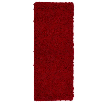 burgundy bath mat