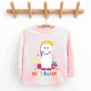 The Juniper Shop Mini Smiley Unicorn Distressed Toddler Long Sleeve Tee - 2 of 4