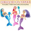 ArtCreativity Hair Brush and Mermaid Figure Toys (Set with 3) - 3 of 4