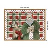 Amanti Art 30"x23" Hipster Santa Collection A by Grace Popp Framed Canvas Wall Art Print - 4 of 4