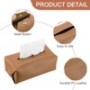 Unique Bargains Button Tissue Box Holder 1 Pc - 3 of 4