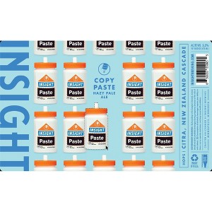 Insight Brewing Copy Paste Hazy Pale Ale - 4pk/16 fl oz Cans - 1 of 1