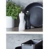 Peugeot | Tahiti Duo Pepper and Salt Mills, Wood Matte Black + White, 15 cm - 6 in - 2 of 2