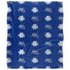 University Of North Georgia Logo Pattern Silky 50x60 Blanket, 1 Sided - 2 of 4