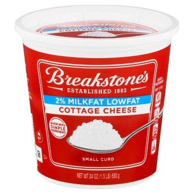Breakstone's Low Fat Cottage Cheese - 24oz : Target