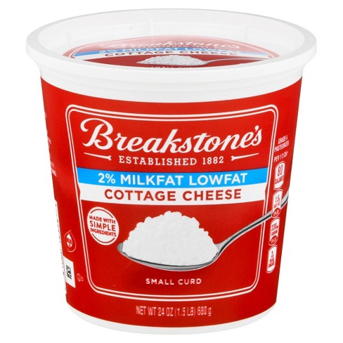 Breakstone's Low Fat Cottage Cheese - 24oz : Target