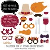 Big Dot of Happiness Friends Thanksgiving Feast - Friendsgiving Photo Booth Props Kit - 20 Count - 2 of 4