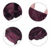 Agnes Orinda Women's Frill Trim Underwear Briefs Hipster Panty Satin Panties 3 Pack - 4 of 4