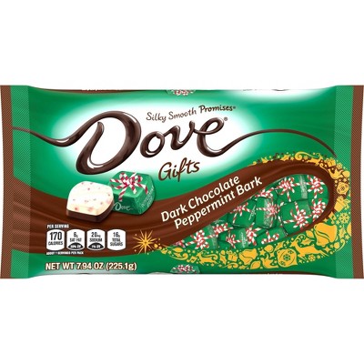 Dove Promises Peppermint Bark Dark Chocolate Candy - 7.94 Oz