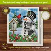 Briarwood Lane Checkered Snowman Swedish Dishcloth (2-pack) - 2 of 4