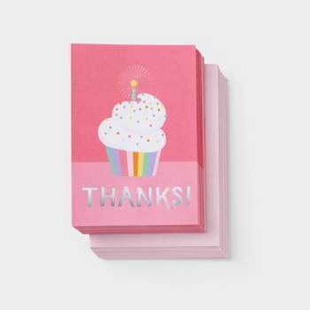 24ct Thanks Cupcake Cards - Spritz™