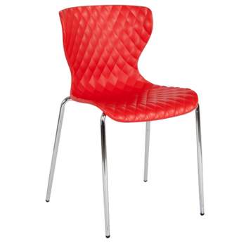 Flash Furniture Lowell Contemporary Design Plastic Stack Chair