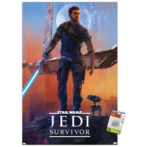 Trends International Star Wars: Jedi: Survivor - Deluxe Key Art Unframed Wall Poster Prints - 1 of 4