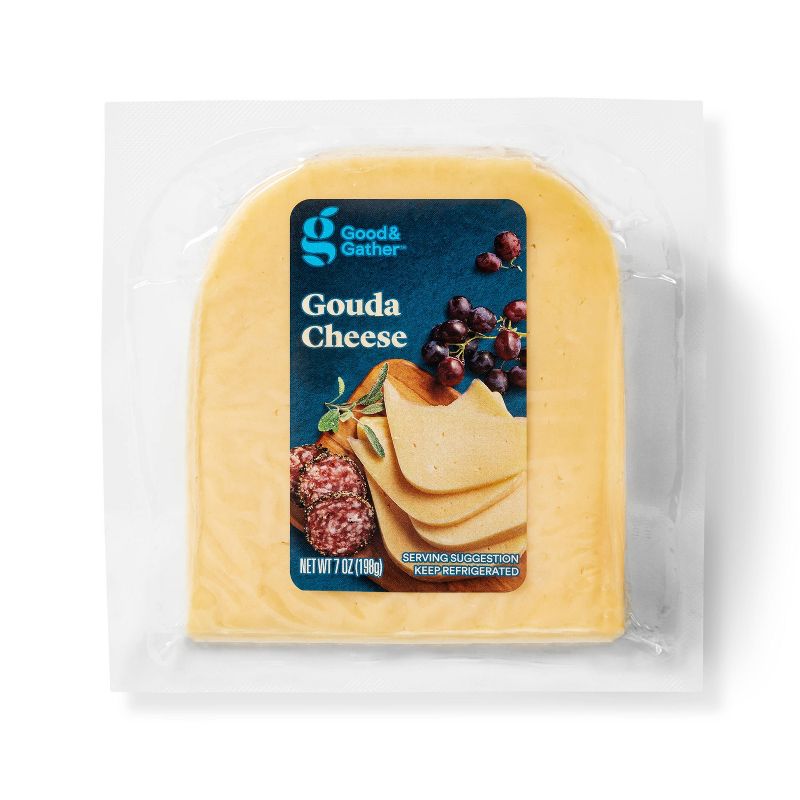 Gouda Cheese - 7oz - Good &#38; Gather&#8482;, 1 of 5