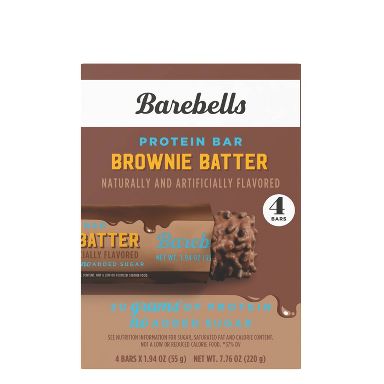 Barebells Brownie Batter Nutrition Protein Bars - 20g Protein - 7.76oz/4pk