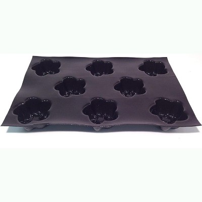 Sasa Demarle Ellipses Molds Flexipan, 8 Cavities, 18" Length, 13" Width, 1.5" Height
