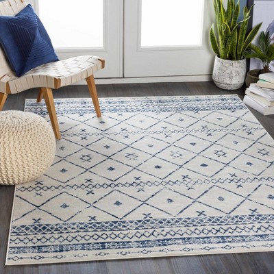 Hauteloom Rectangle Area Rug   Light Gray