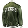 STARTER Mens Philadelphia 76ers Varsity Jacket - 2 of 2