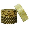 Wrapables Imperial Gold Japanese Washi Masking Tape (Set of 3) - 3 of 3