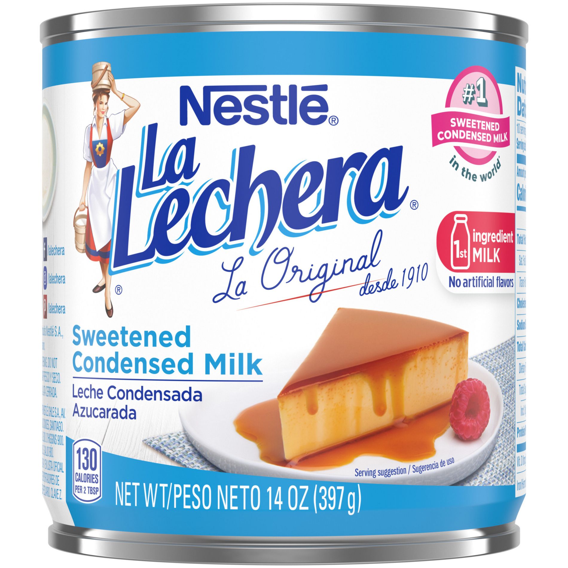 Nestle La Lechera Sweetened Condensed Milk for Baking Cake - 14oz