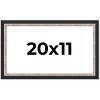 PosterPalooza | Simple Silver Picture Frame - UV Acrylic, Backing Board, Hanging Hardware Included - 2 of 4