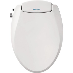 Brondell  EcoSeat Elongated White Bidet Seat with Adjustable Pressure S101-EW - 1 of 4