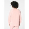 Roaman's Women's Plus Size Comfort+ Fleece Lace Shoulder Sweatshirt - 3 of 4