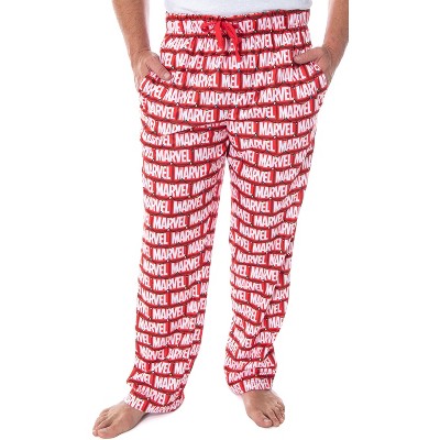 Looney Tunes Mens' Christmas Character Tasmanian Devil Sleep Pajama Pants  (XXL) Red
