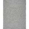 Hauteloom Cream Charcoal Braided Faux Jute Rug - 2 of 4