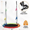 Hotraffy Tree Swing, Saucer Flying Swing 40 Inch for Kids, 900lbs Weight Capacity, with Adjustable Hanging Straps, for Indoor and Outdoor - 4 of 4