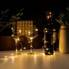 LumaBase Battery-Operated LED Fairy String Lights, Warm White - Set of 3 - 2 of 4