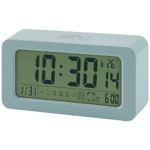 REGALWOVEN Digital Battery Powered Large LED Display Snooze Feature Alarm Clock 5.4"L x 1.4"W x 3.0"H 1 Pc - 1 of 4