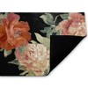 Stupell Industries Beauty Of The Blossom on Black Printed Outdoor Door Mat, design by Lanie Loreth, 18"x30" - 2 of 4