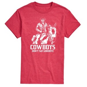 Men's - Yellowstone - RIP Cowboys Don't Say Goodbye Short Sleeve Graphic T-Shirt - 1 of 4