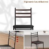 Jojoka Bar Stools Set of 2/4,Upholstered Counter Height Bar Stools with Footrest for Kitchen Island - 4 of 4