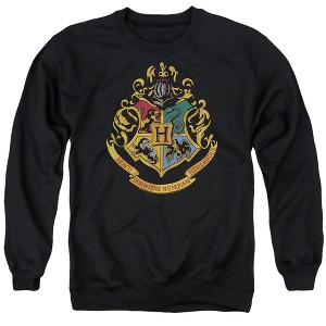 Harry Potter Hogwarts School Crest Adult Crewneck Sweatshirt - 1 of 4